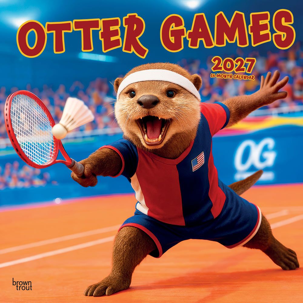 Otter Games Animal Crankers cover featuring a humorous otter athlete character